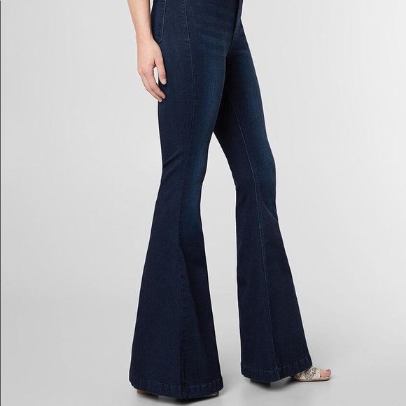 KanCan Denim - KanCan Style KC6247D Super High Flare Jeans